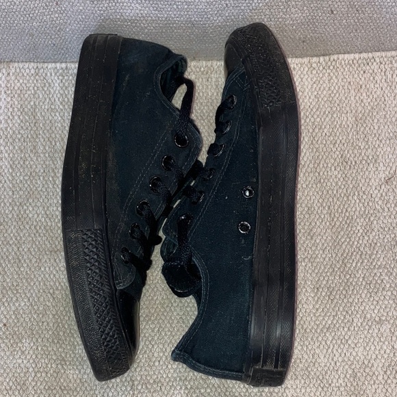 Converse all star men’s 6 /women’s 8 black Canvas Sneakers / running shoes - Picture 10 of 12